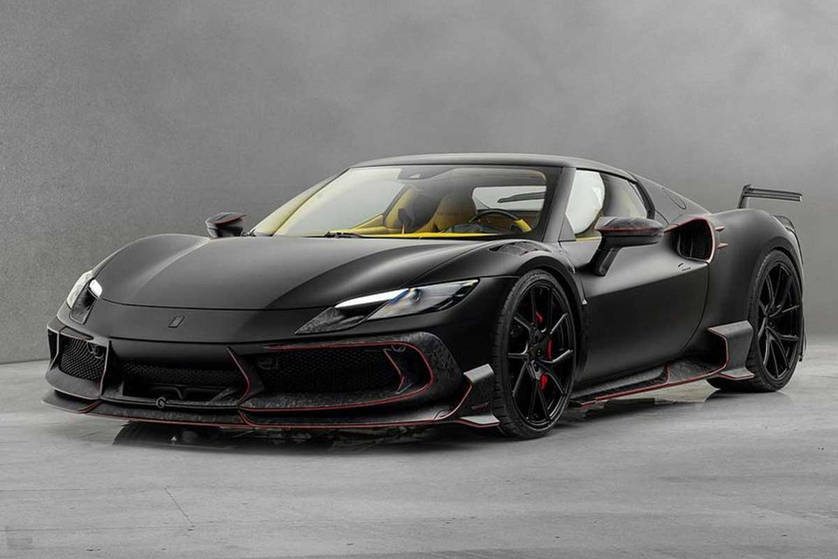 فراری 296 GTB x فوق العاده جذاب منصوری 