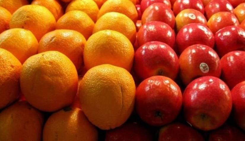 «سیب و پرتقال» حکایت 2 میوه در بازار ایلام