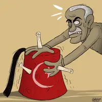 کاریکاتور/ سرکوب اعتراضات به شیوه اردوغان!