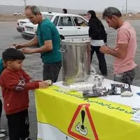 «نه به تصادف» با توزیع صلواتی قهوه