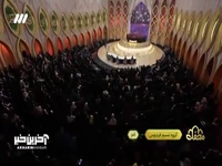 همخوانی قاری های کوچولو در محفل