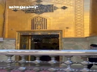 حال و هوای بهاری حرم علوی 