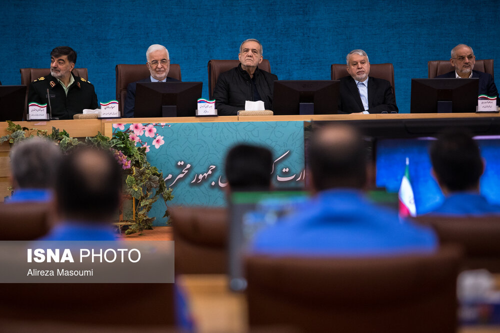 عکس/ نشست سراسری استانداران کشور با حضور رئیس جمهور