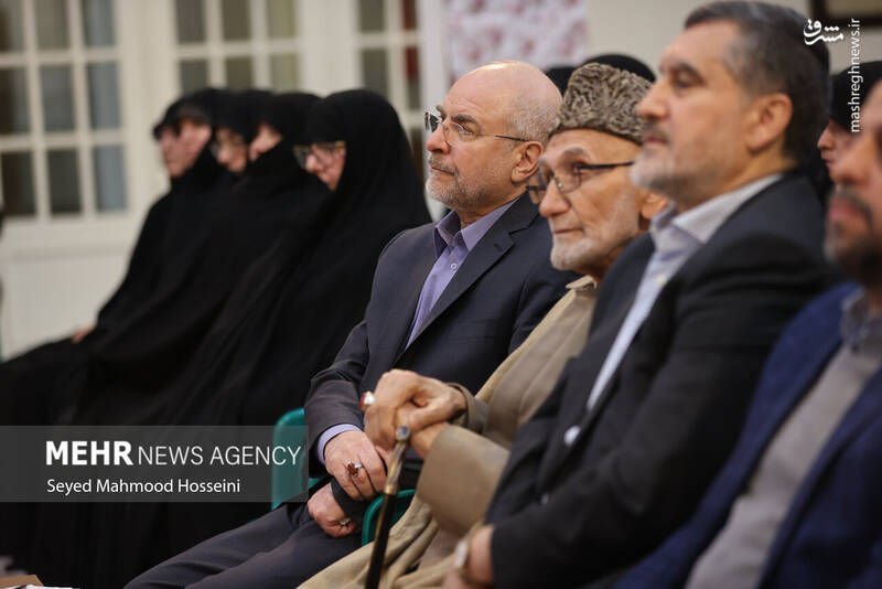 عکس/ دیدار جمعی از بانوان حوزوی با قالیباف