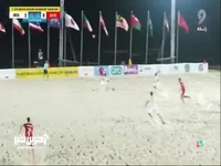 گل چهارم ایران به بحرین توسط محمد معصومی‌زاده