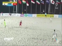 گل سوم ایران به بحرین توسط محمدعلی مختاری