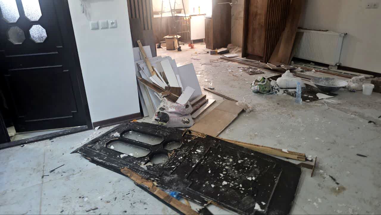 انفجار گاز در ماهدشت کرج با 4 مصدوم