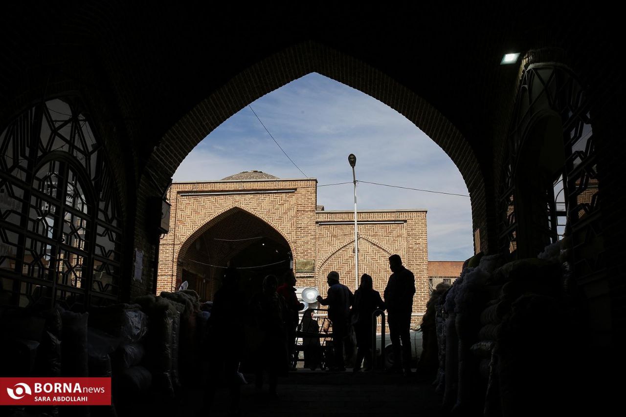  بزرگ‌ترین بازار سرپوشیده قدیمی در تبریز 