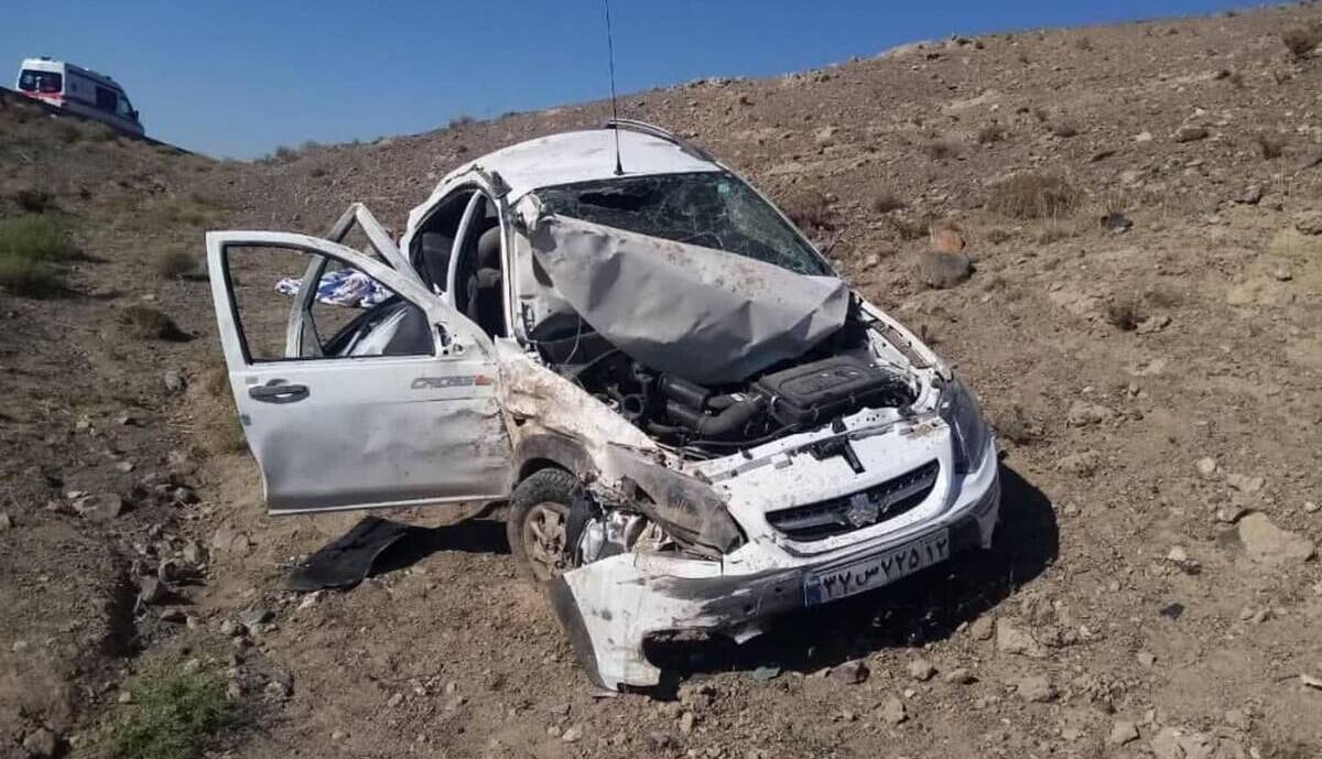 واژگونی ساینا در ایذه یک کشته و ۲ مصدوم بر جای گذاشت