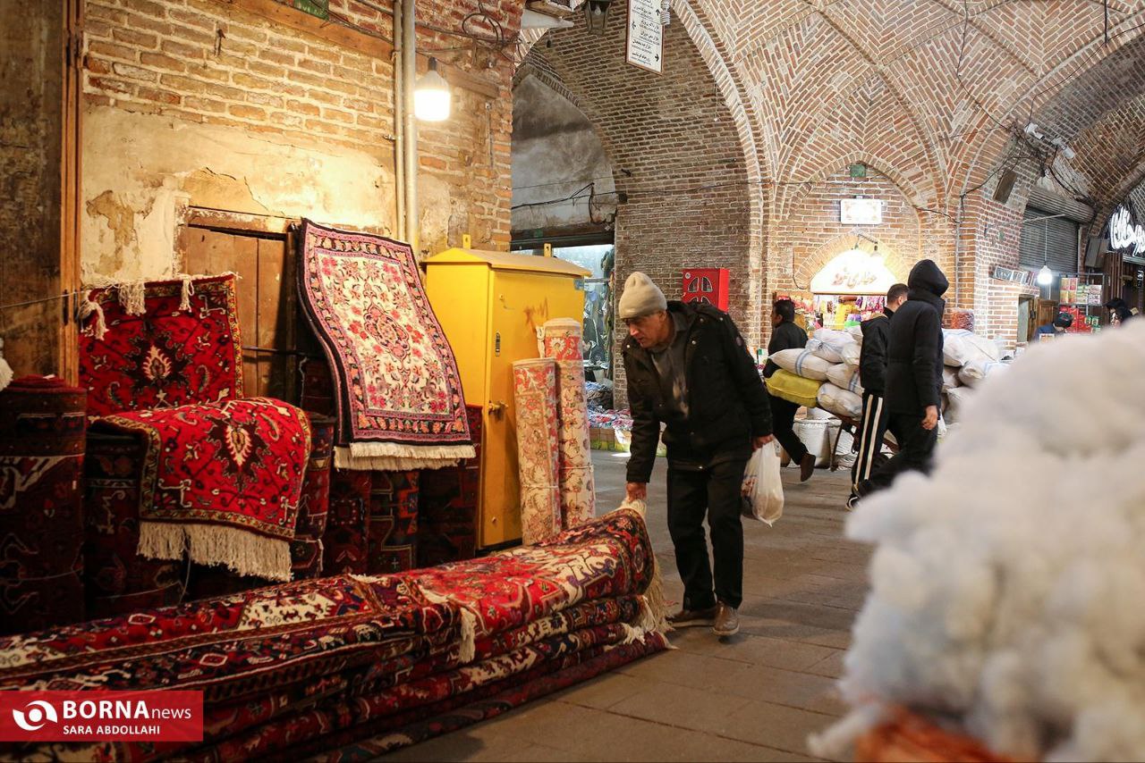  بزرگ‌ترین بازار سرپوشیده قدیمی در تبریز 