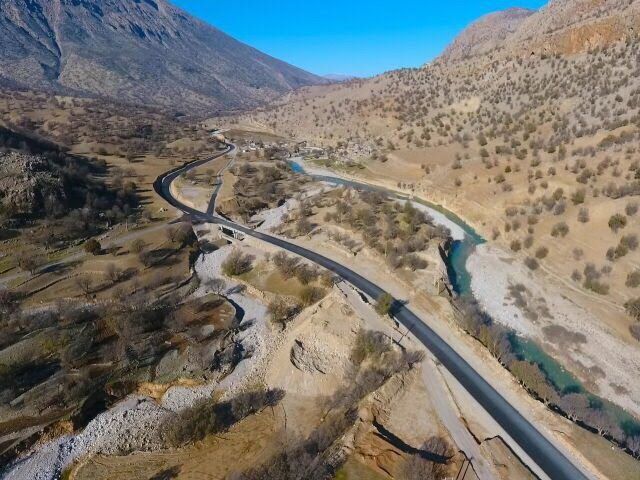 آغاز ایمنسازی جاده فرعی سرآسیاب به آبلش-مالشیخ شهرستان لنده
