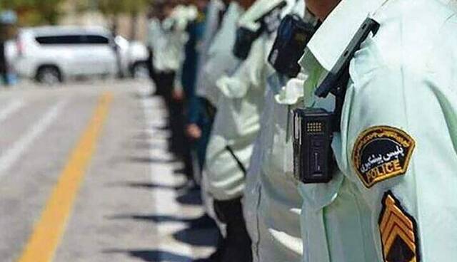 بهرهبرداری از ۵۹۸ دوربین البسه پلیس استان کرمان