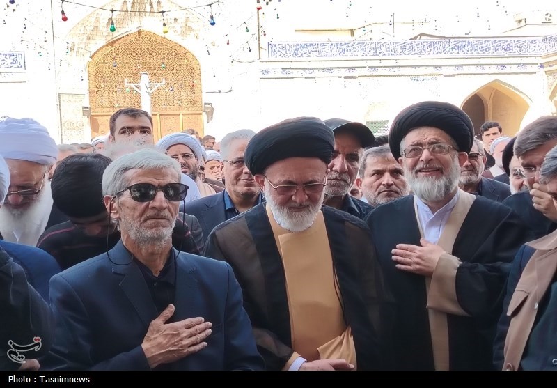 مرد انقلاب و محراب شهر ری در حرم عبدالعظیم(ع) آرام گرفت
