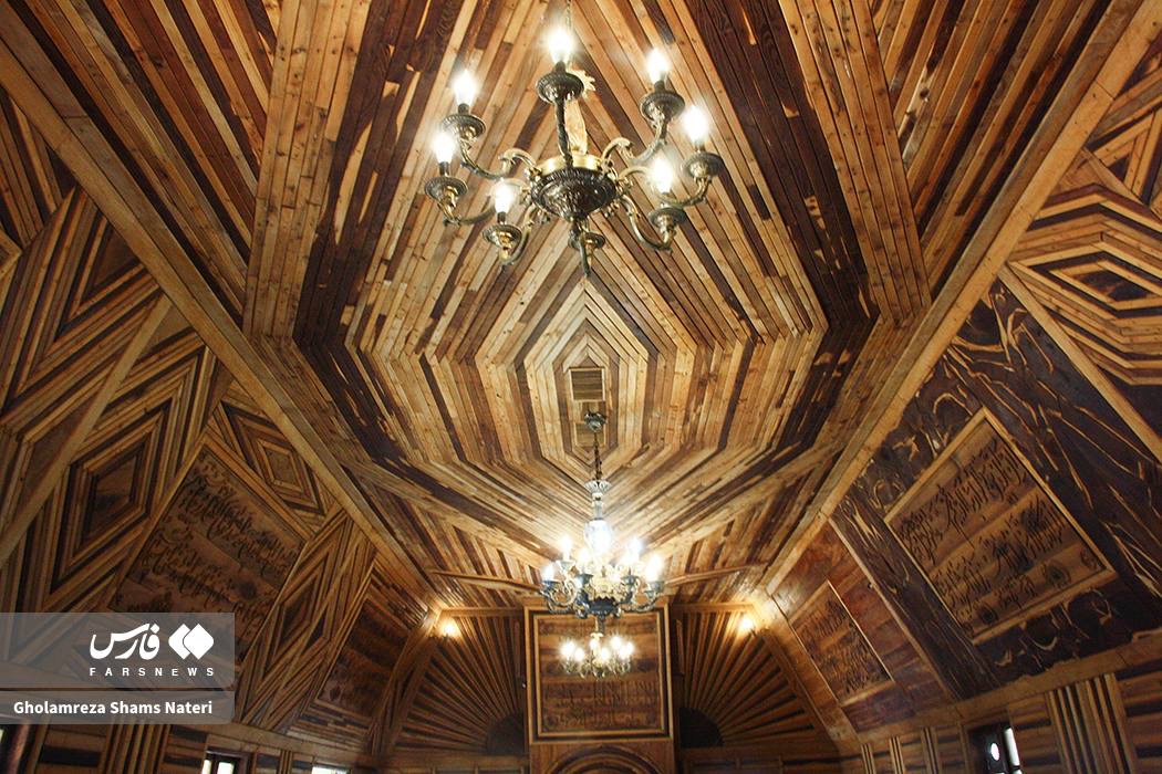 عکس/ مسجد تمام چوبی در نیشابور