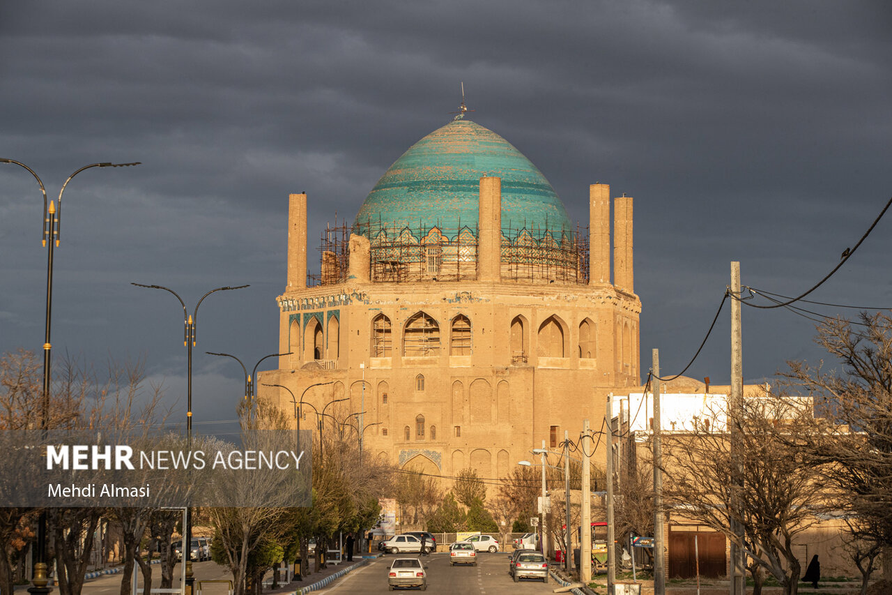 گنبد سلطانیه زنجان؛ دومین گنبد بزرگ آجری جهان