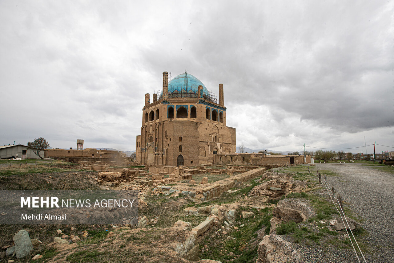 گنبد سلطانیه زنجان؛ دومین گنبد بزرگ آجری جهان