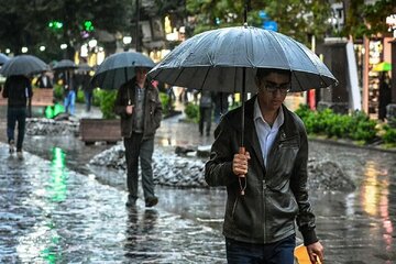 رگبارهای بهاری در راه فارس