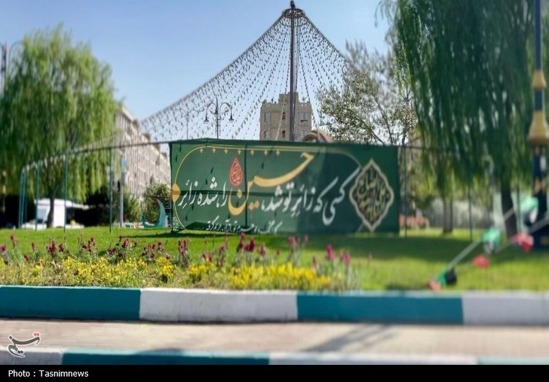 عکس/ شهر ری در سوگ حضرت عبدالعظیم حسنی(ع) سیاهپوش شد