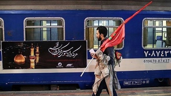 قطار ترکیبی تهران ـ کربلا و تهران ـ آنکارا در راه است