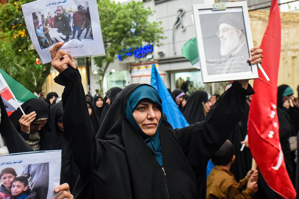 تجمع بجنوردی‌ها در محکومیت جنایات اسراییل