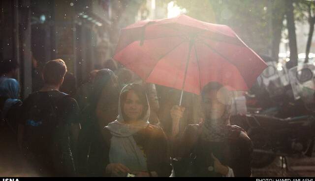همراهی تهران با باران و وزش باد تا پایان هفته