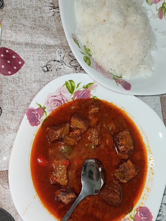از شما/چلو گوشت 
