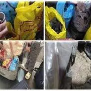 کشف ۱۰۰ کیلو خاک طلا و نقره توسط پلیس راه آهن