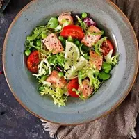 سالاد رژیمی کم کالری و پرفیبر