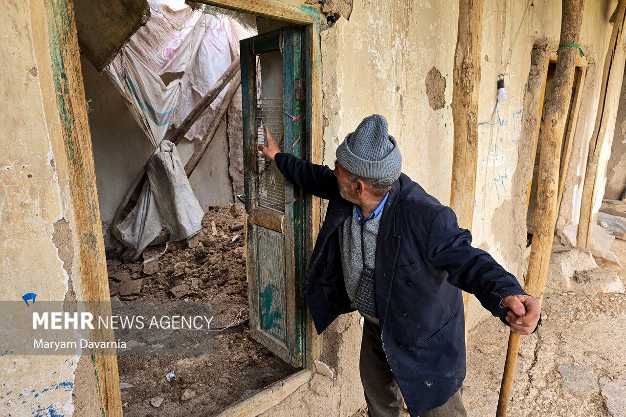  رانش زمین در روستای «گُلی» خراسان شمالی