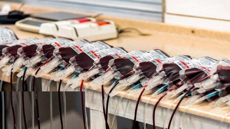 استقرار تیم سیار انتقال خون کرمانشاه در اسلامآباد غرب در روز یکشنبه