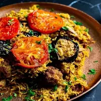 طرز تهیه یک غذای خوشمزه و متفاوت با بادمجان