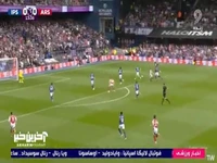 گل اول آرسنال به ایپسویچ توسط تروسارد