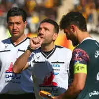 قضاوت داور بین‌المللی در فینال زودرس لیگ یک!