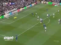 گل اول چلسی به فولام توسط تایریک جرج