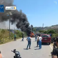 حملۀ پهپادی به یک خودرو در لبنان