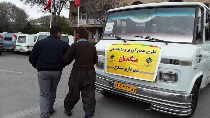 برخورد با باندهای اجاره کودکان متکدی در سنندج