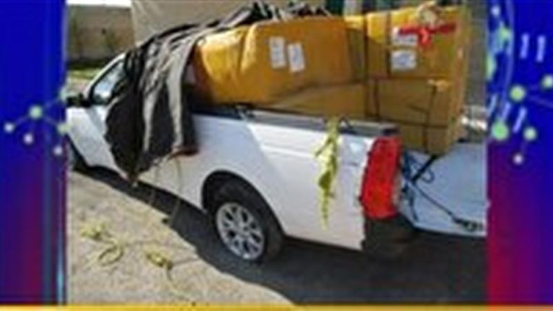 توقیف لوازم بهداشتی و آرایشی قاچاق در آشتیان