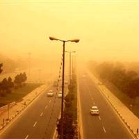 گرد و خاک در راه البرز