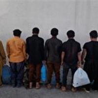 دستگیری گروهی از اتباع غیرمجاز فاقد روادید در ابهر