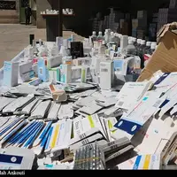 کشف محموله ۸ میلیاردی داروهای قاچاق در پایانه باربری مشهد