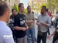 اعتراض هواداران پرسپولیس مقابل ساختمان باشگاه 