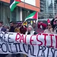 تظاهرات حامیان فلسطین در منچستر انگلیس علیه جنایات صهیونیست‌ها