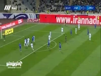 گل دوم استقلال با گل به خودی کسری رحمتی