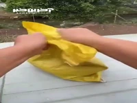 پلمپ نخی کیسه‌ها اینطور را باز کنید!