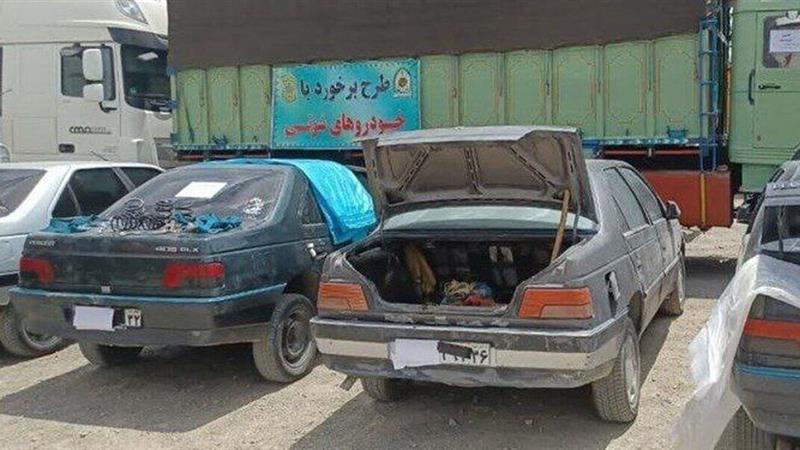 بسته خبری پلیس؛ ایستگاه پایانی خودروهای شوتی در اراک