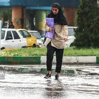 رگبارهای پراکنده بهاری در راه اصفهان