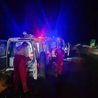 مرگ ۲ عابر پیاده در تصادف جاده ای