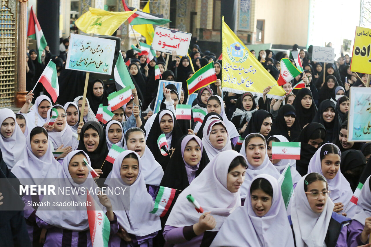 اجتماع بزرگ دختران زینبی و مادران فاطمی در بابل