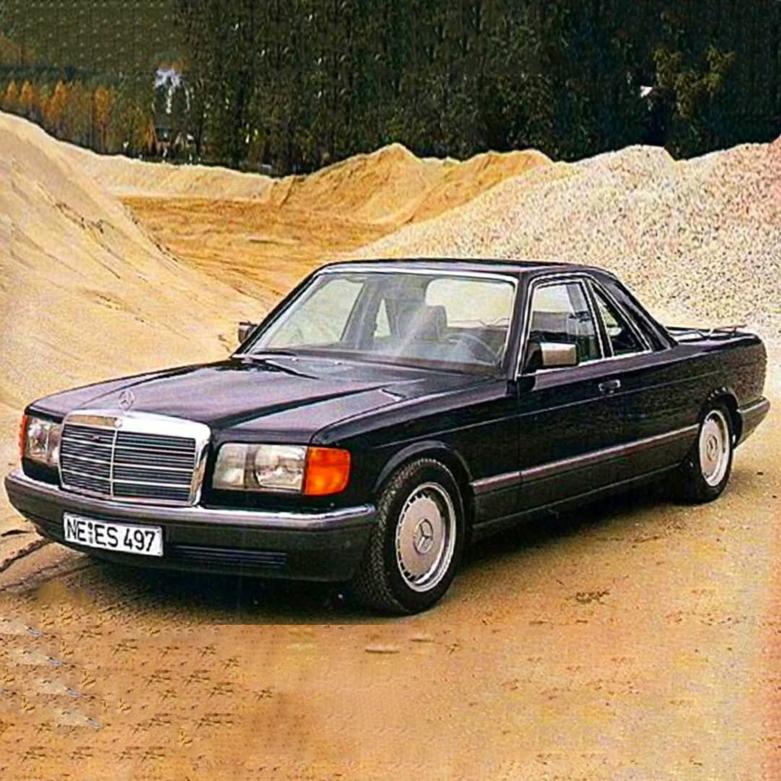 تنها مرسدس بنز 560 SEL پیکاپ جهان کجاست؟