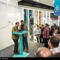 عکس/ جشن امضای کتاب «ن ی س ت» فاضل نظری در شیراز  